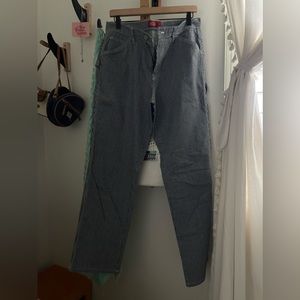 Blue Striped Dickies Carpenter Pants